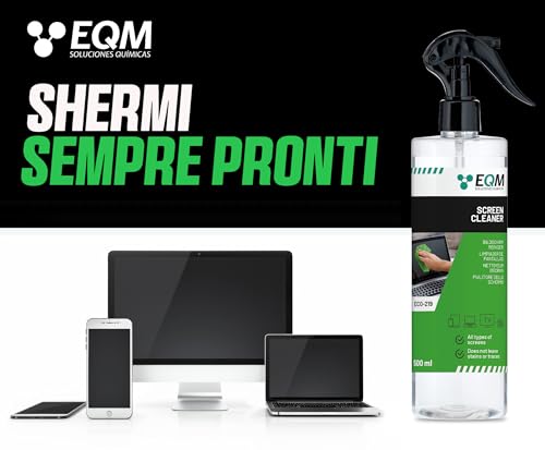 EQM - ECO-219 - Pulizia Schermo 500 ML con Panno Microfibra - immagine 4