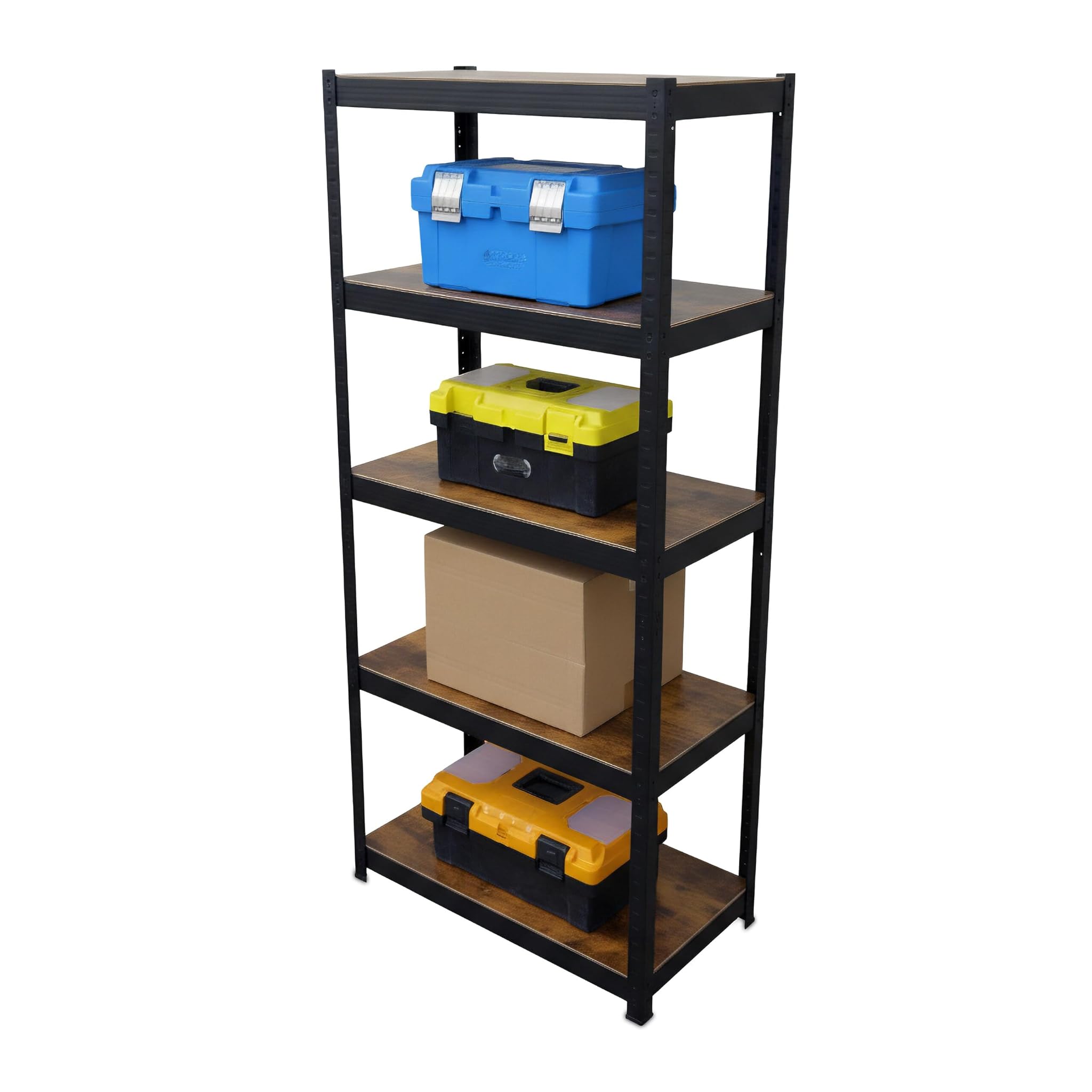 Relaxdays Scaffale Pesante Industriale 180x60x30 cm, 500 kg