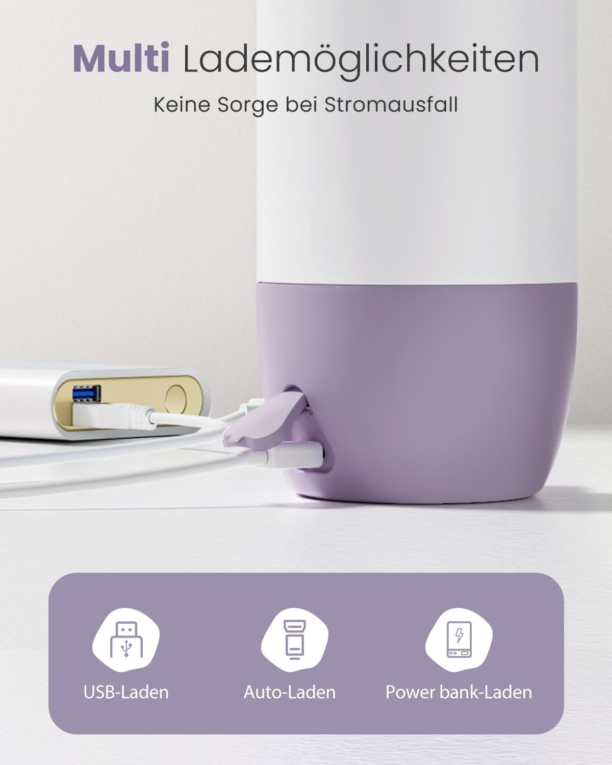 Grownsy Scaldabiberon Portatile USB-C 10000mAh - immagine 4