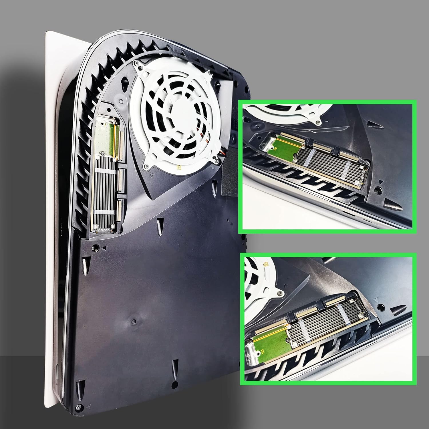 Glotrends Dissipatore M.2 per SSD 2280 (2 Pezzi) - immagine 3