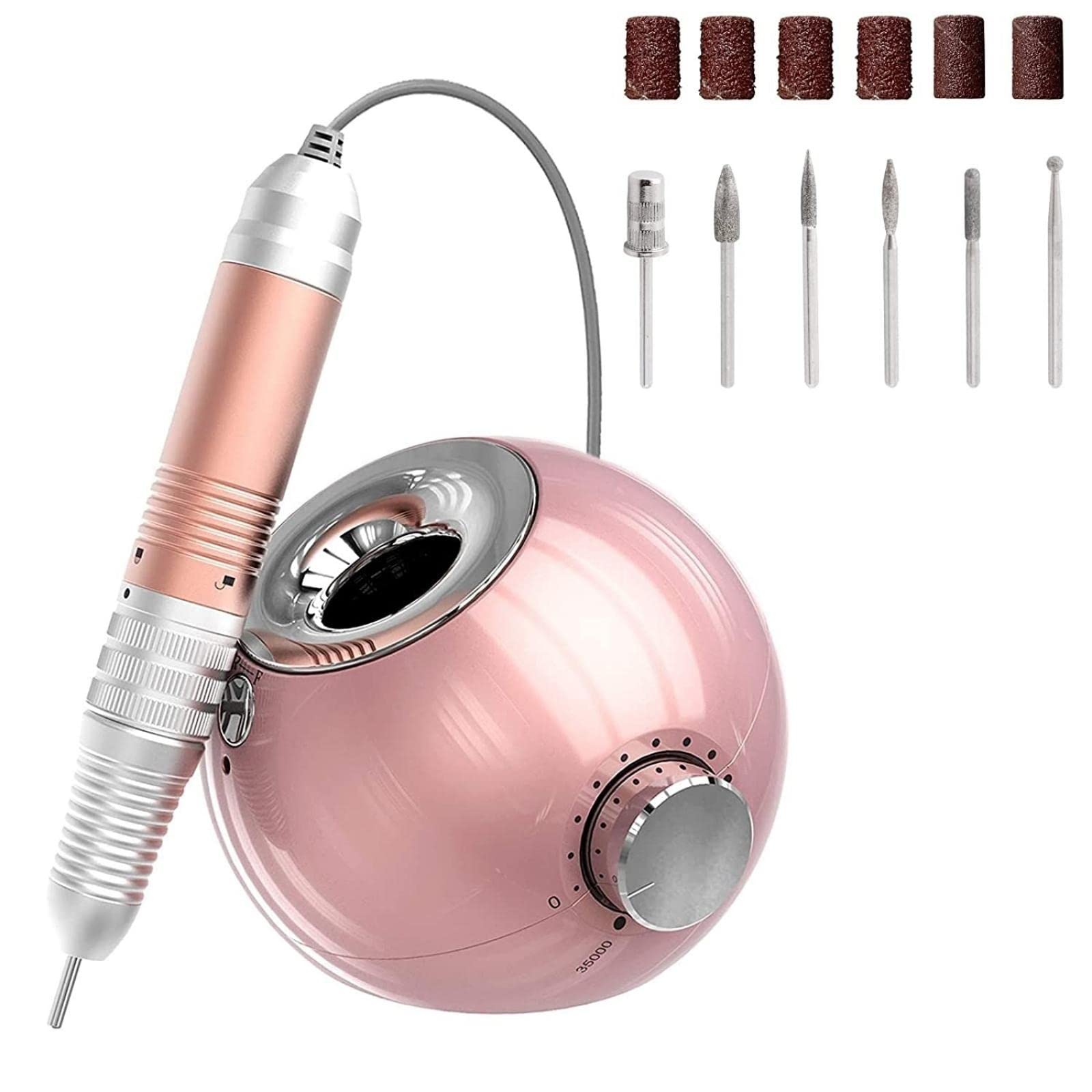 Delanie Fresa per Unghie Professionale 35000 Giri, Oro Rosa