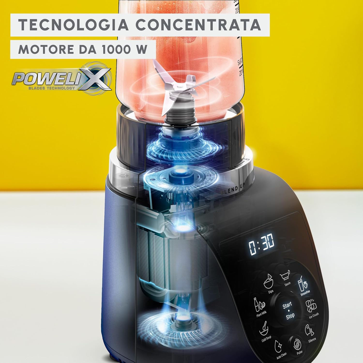 Moulinex Blend Up - Frullatore Potente 1000W - immagine 3