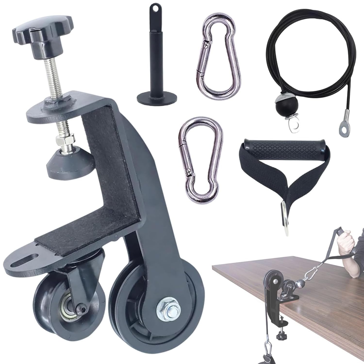 Sistema di Carrucole per Braccio di Ferro Professionale