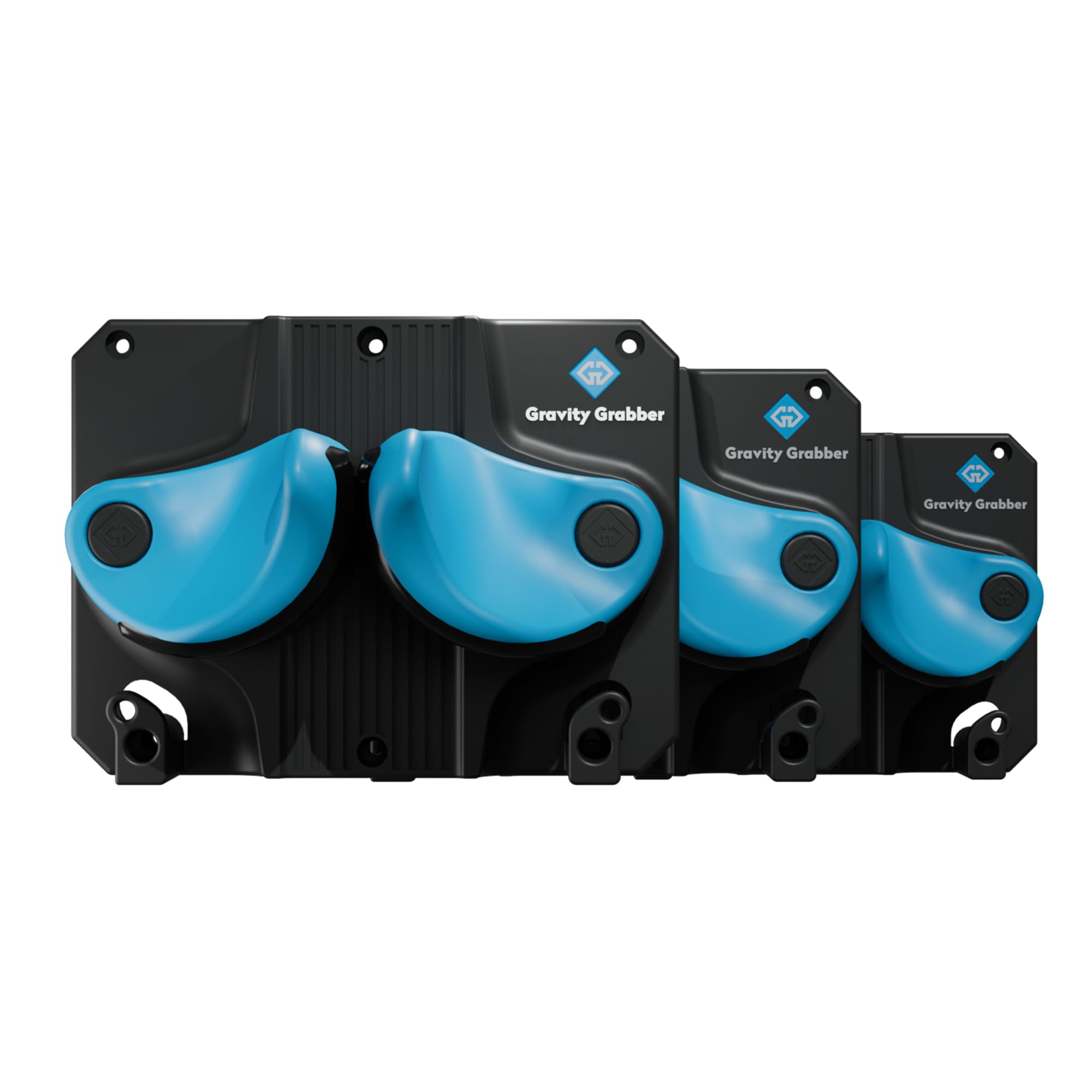 Gravity Grabber Supporto Parete Sci e Snowboard 3X, Ciano