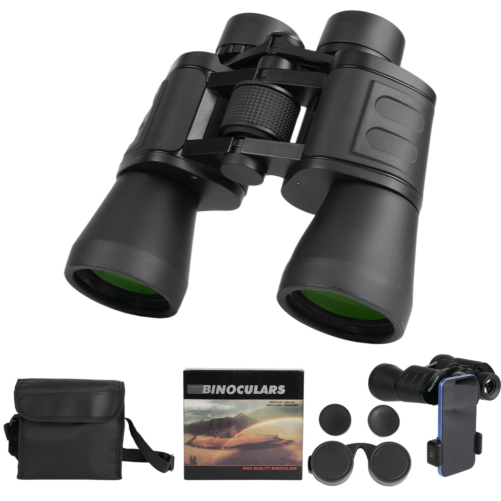 Binocolo Professionale HD 10x50 Prisma PORRO