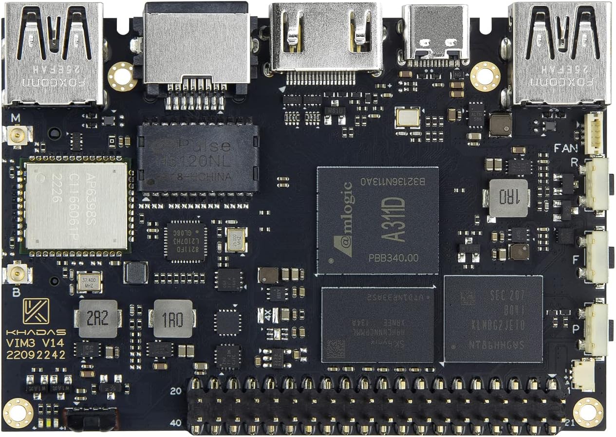 Khadas VIM3 Pro - Single Board Computer Amlogic A311D - immagine 1