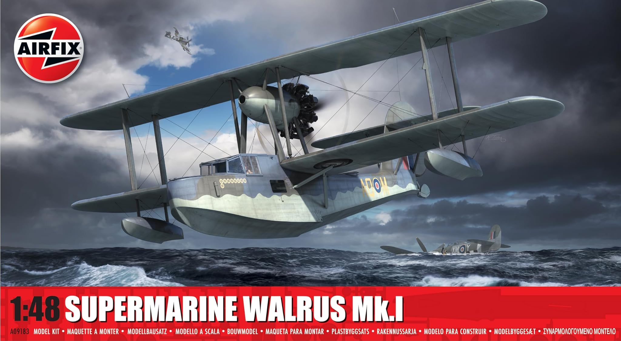 Airfix- Supermarine Walrus MK.I 1:48, A09183