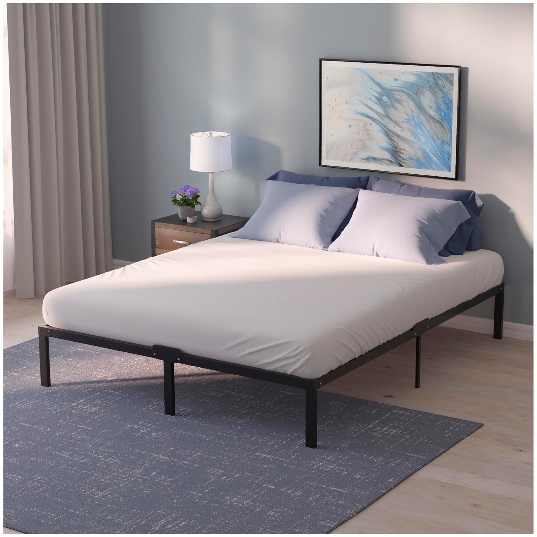 Dreamzie Struttura Letto Singolo 150x200cm, Altezza 41cm
