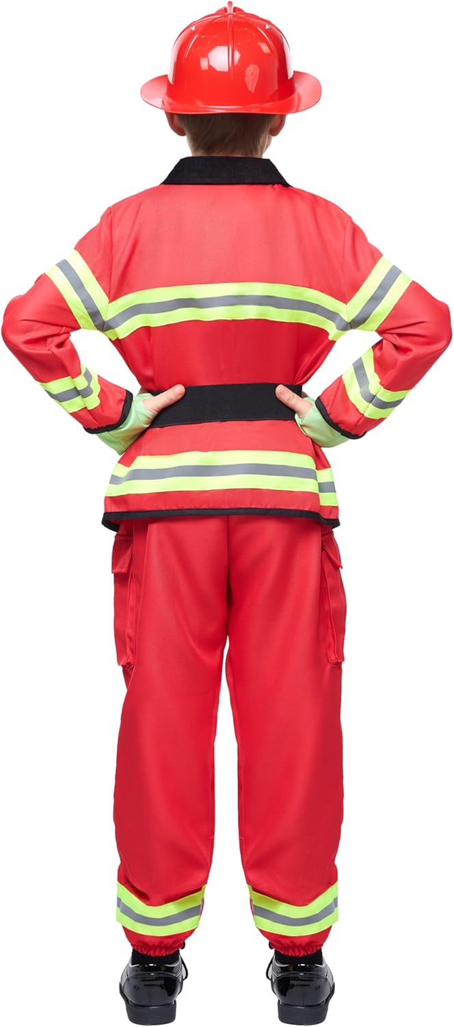 Spooktacular Creations Costume Red Fireman Bambino - immagine 8