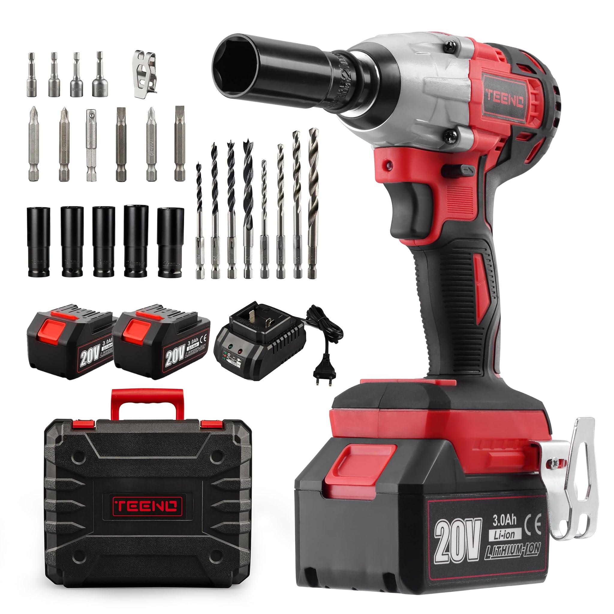 Teeno Brushless - Chiave a Percussione Senza Filo 320 Nm