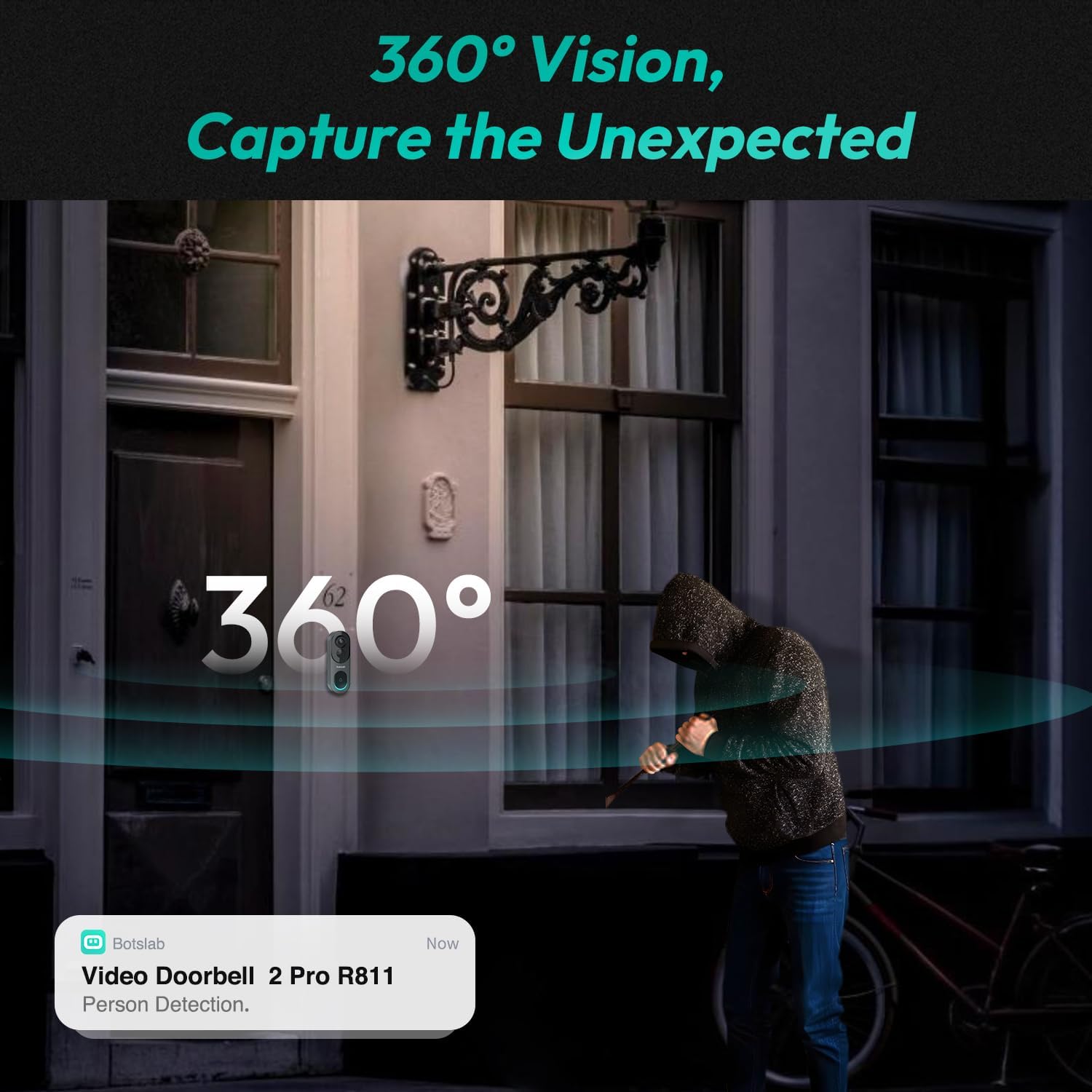 Botslab Videocitofono WiFi Esterno 5MP - immagine 4