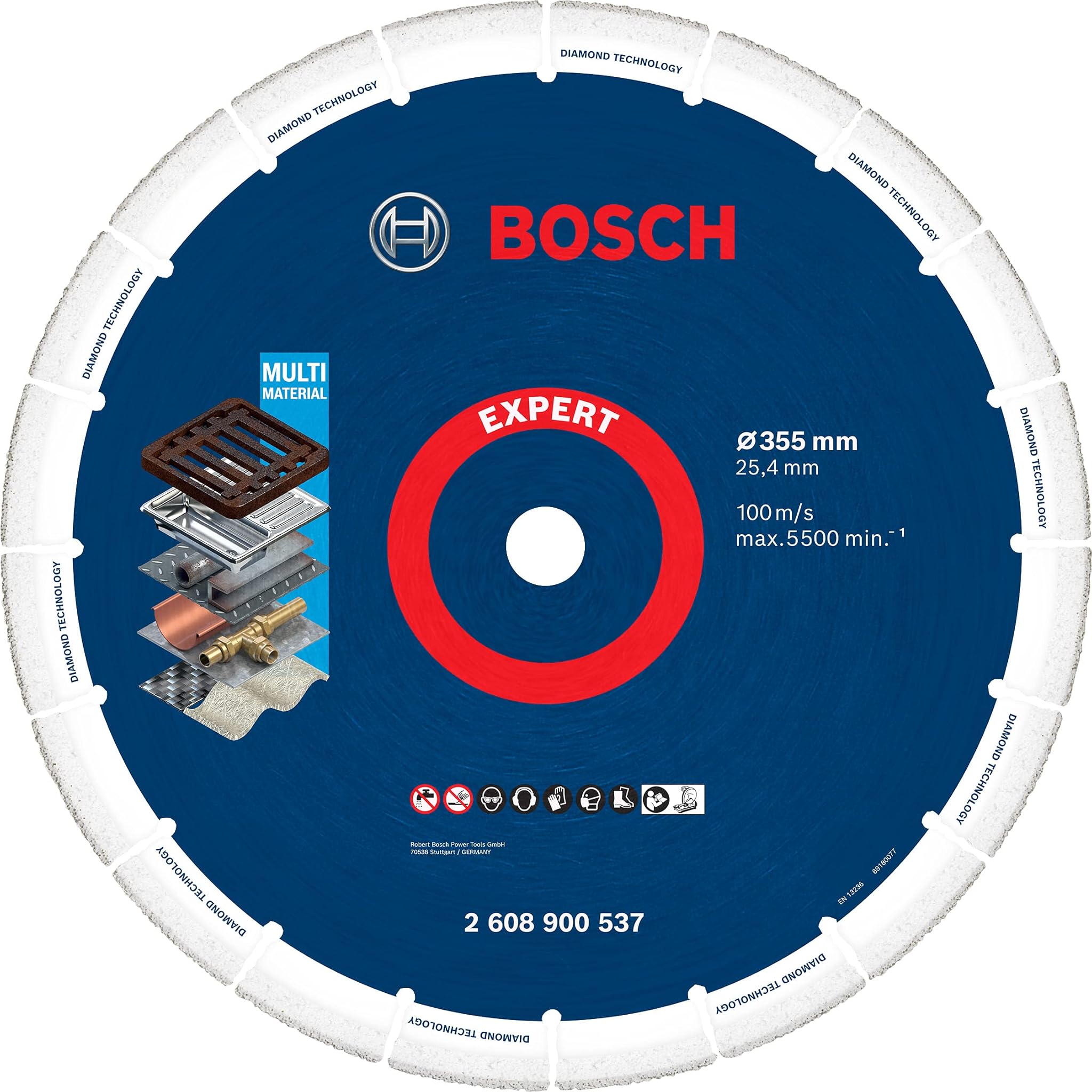 Bosch Professional Expert Diamond Metal Wheel Ø 355 mm