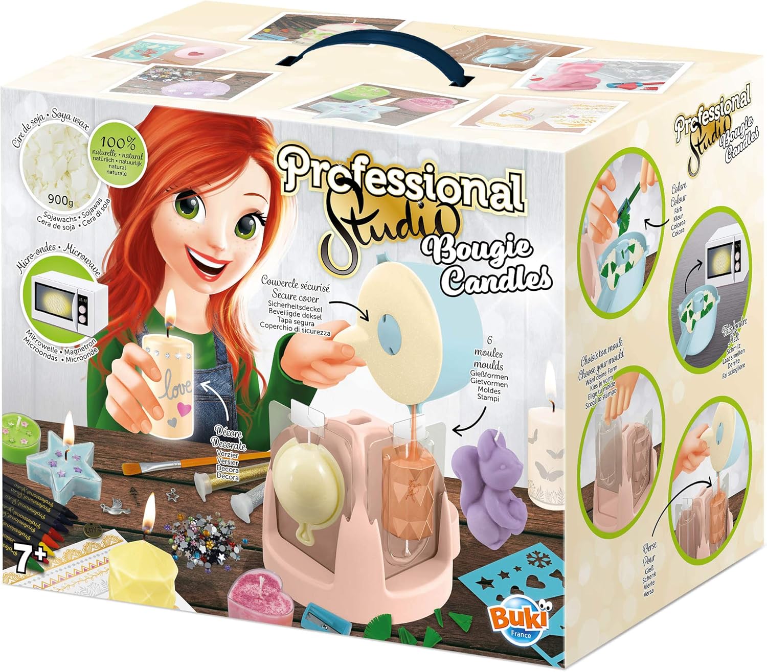 BUKI 5420 - Candele professionali da studio, multicolore - immagine 1