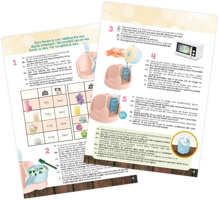 BUKI 5420 - Candele professionali da studio, multicolore - immagine 3