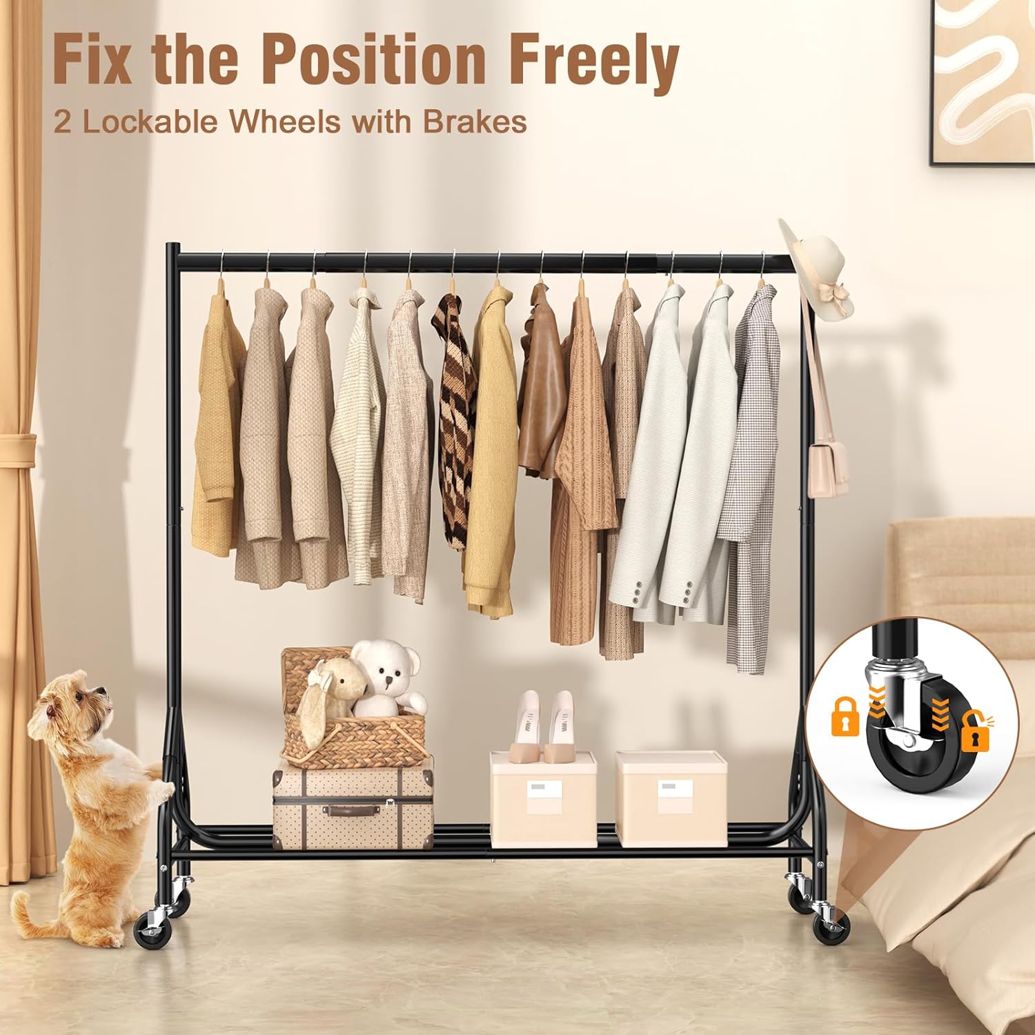 Eagmak Appendiabiti Resistente 150 cm, Nero - immagine 5