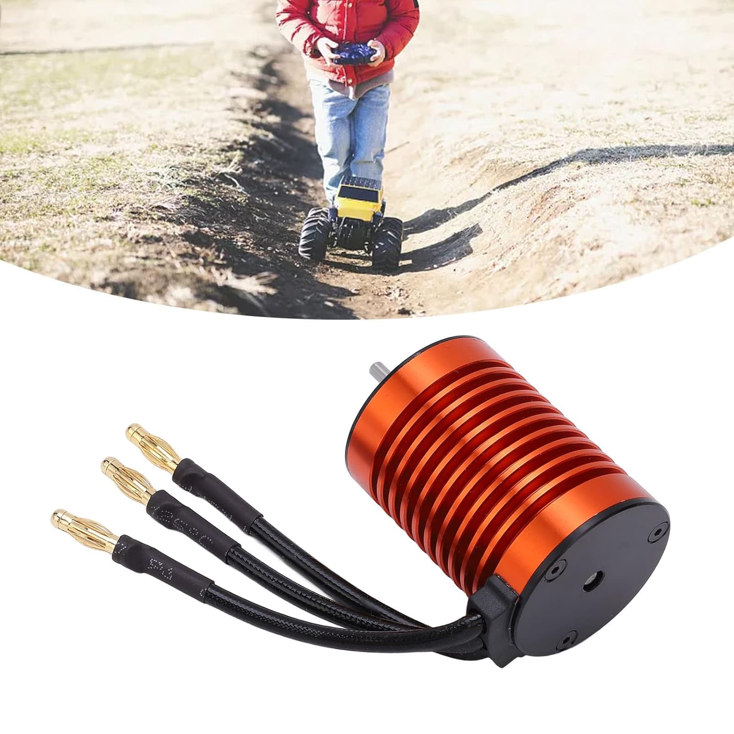 Motore Brushless RC F540 3300KV Impermeabile - immagine 4