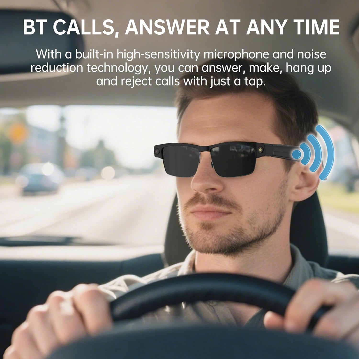 Occhiali Intelligenti con Telecamera e Audio Open-Ear - immagine 2