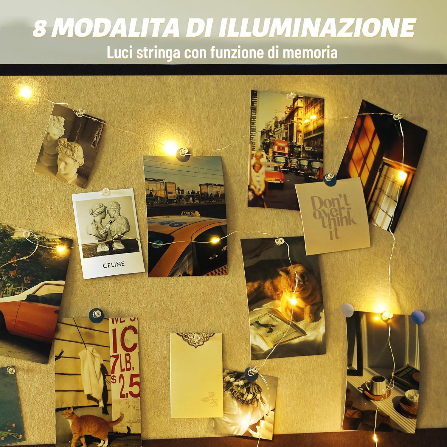 Fremon Luci Stringa LED Decorative 5M - immagine 3