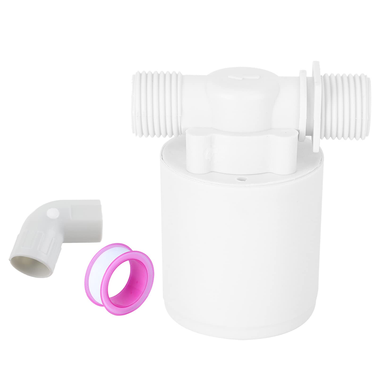 Valvola di Regolazione dell'Acqua, G1/2 Pollici, regolatore del Livello dell'Acqua, valvola a Sfera Galleggiante con Filettatura Esterna per Torre d'Acqua per Piscine