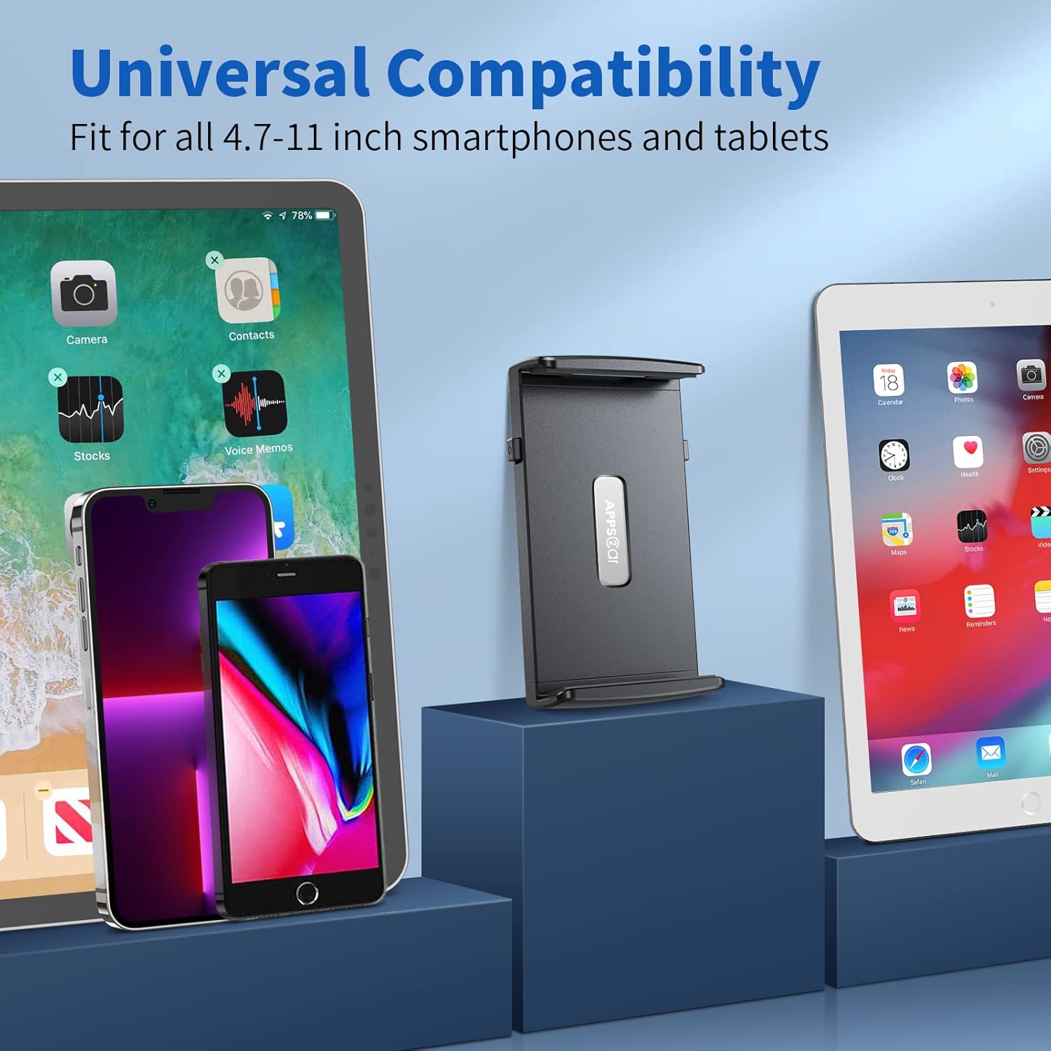 Apps2car - Supporto Tablet Auto Braccio Lungo - immagine 8