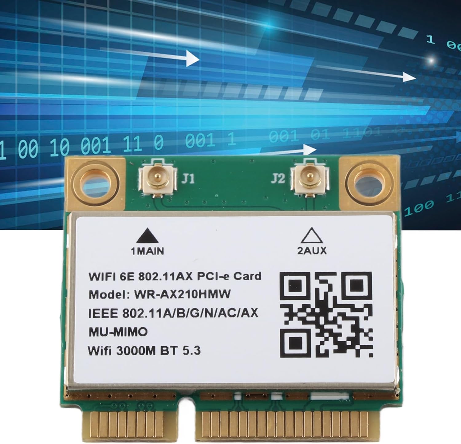 Annadue Scheda WiFi AX210HMW Wi-Fi 6E 5374M - immagine 4