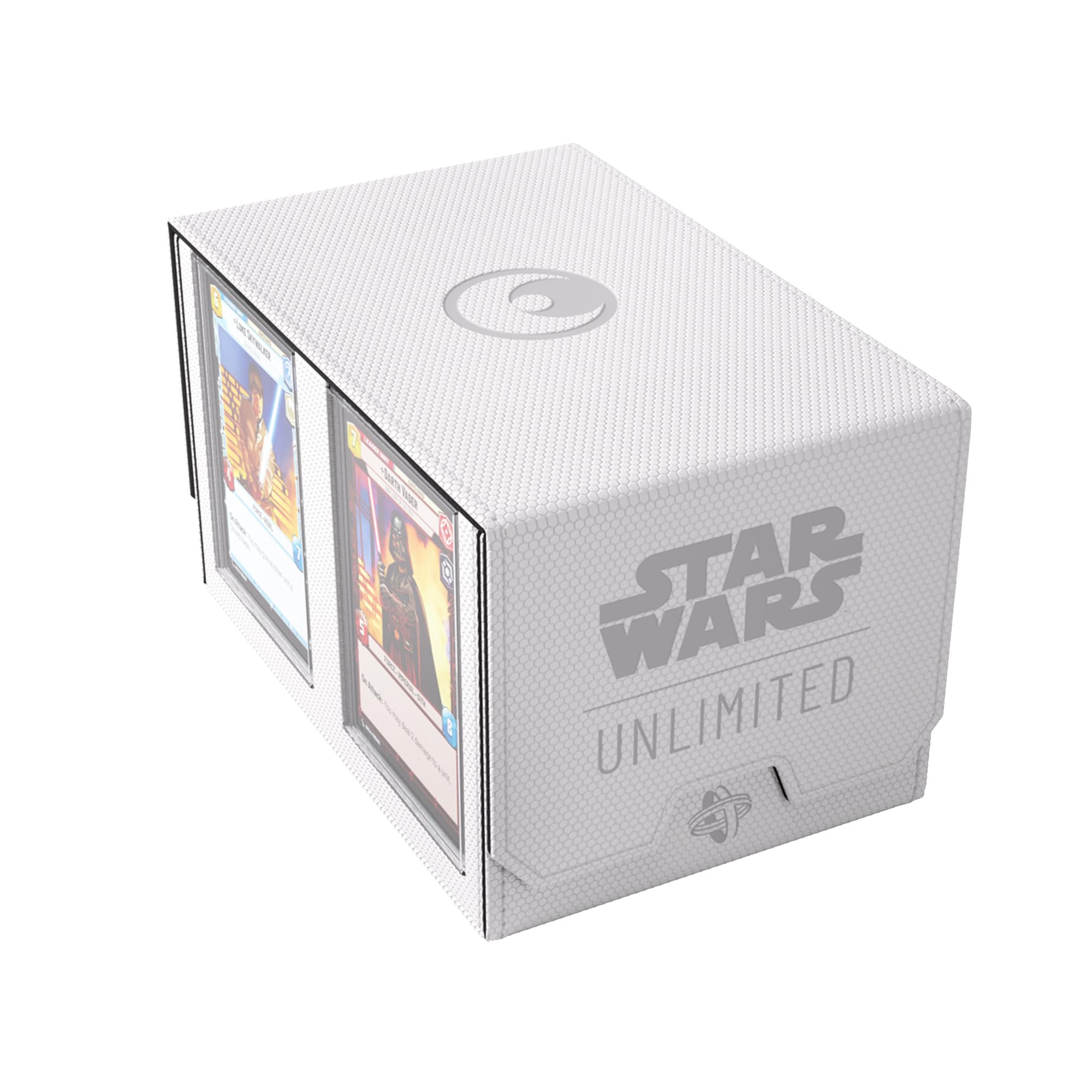 Gamegenic GGS20166 - Star Wars: Unlimited Double Deck Pod - White/Black