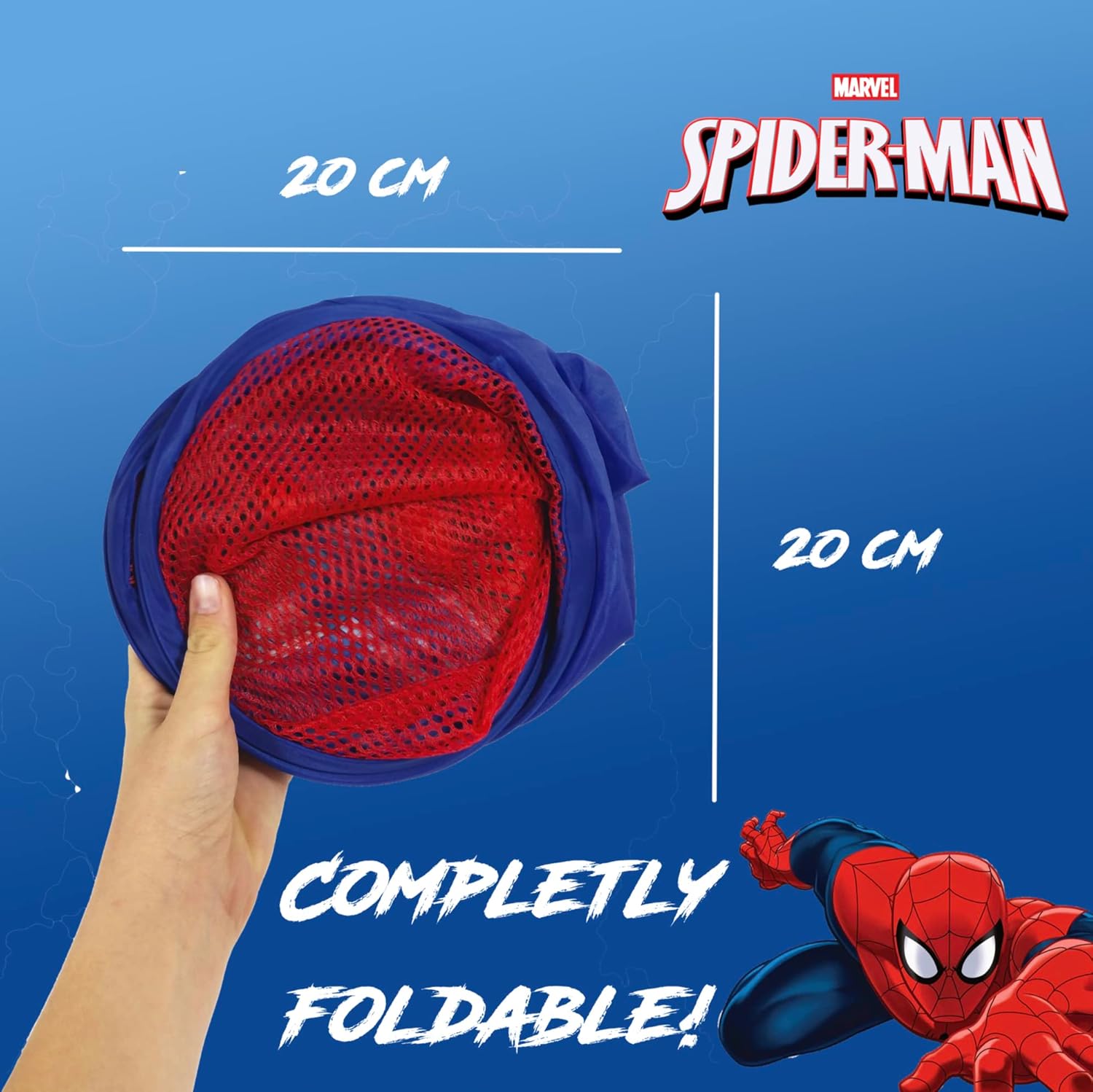 Superdiver - Cesto Pieghevole Spiderman Marvel - immagine 3