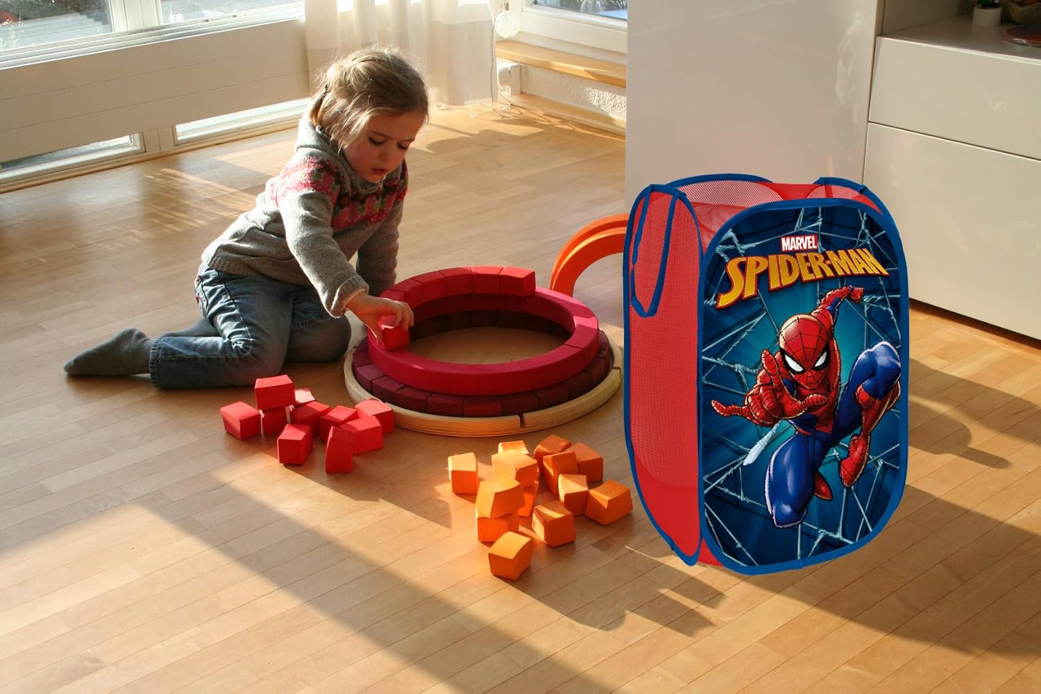 Superdiver - Cesto Pieghevole Spiderman Marvel - immagine 7