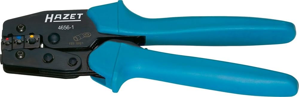 Hazet 4656-1 Pinza Per Crimpare, Multicolore, Lunghezza 220 mm