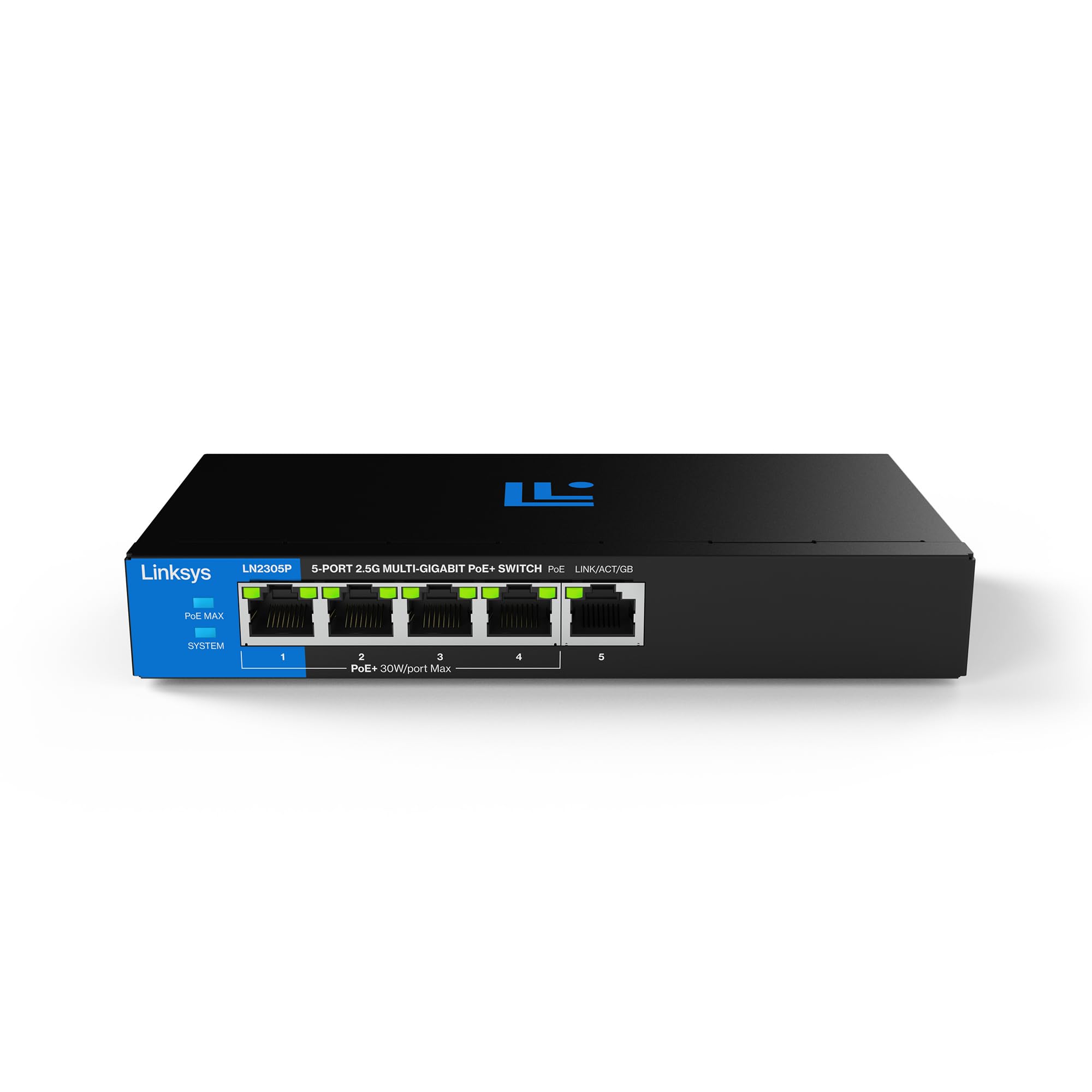 Linksys Switch PoE+ Multi-Gig 2,5G, 5 Porte