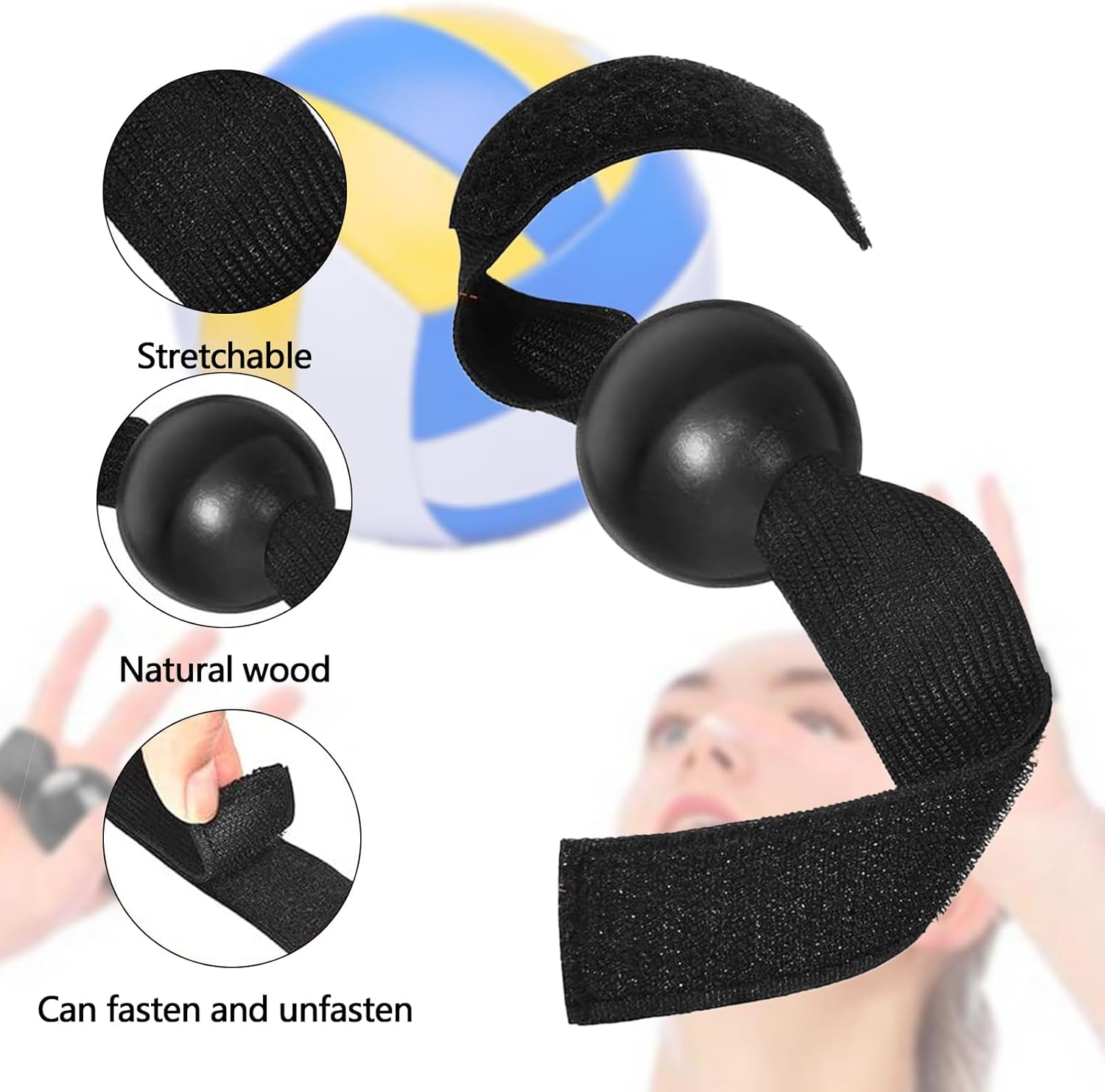 Set da Allenamento per Pallavolo - Rimbalzo e Servizi - immagine 7