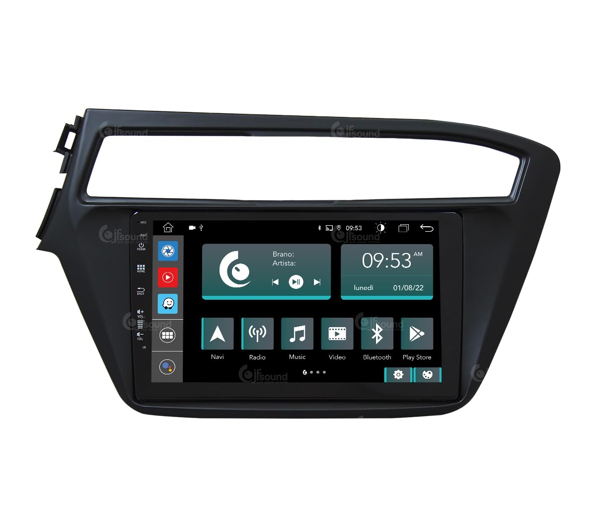 JF Sound - Autoradio Android 9" HD per HYUNDAI I20 (dal 2020)