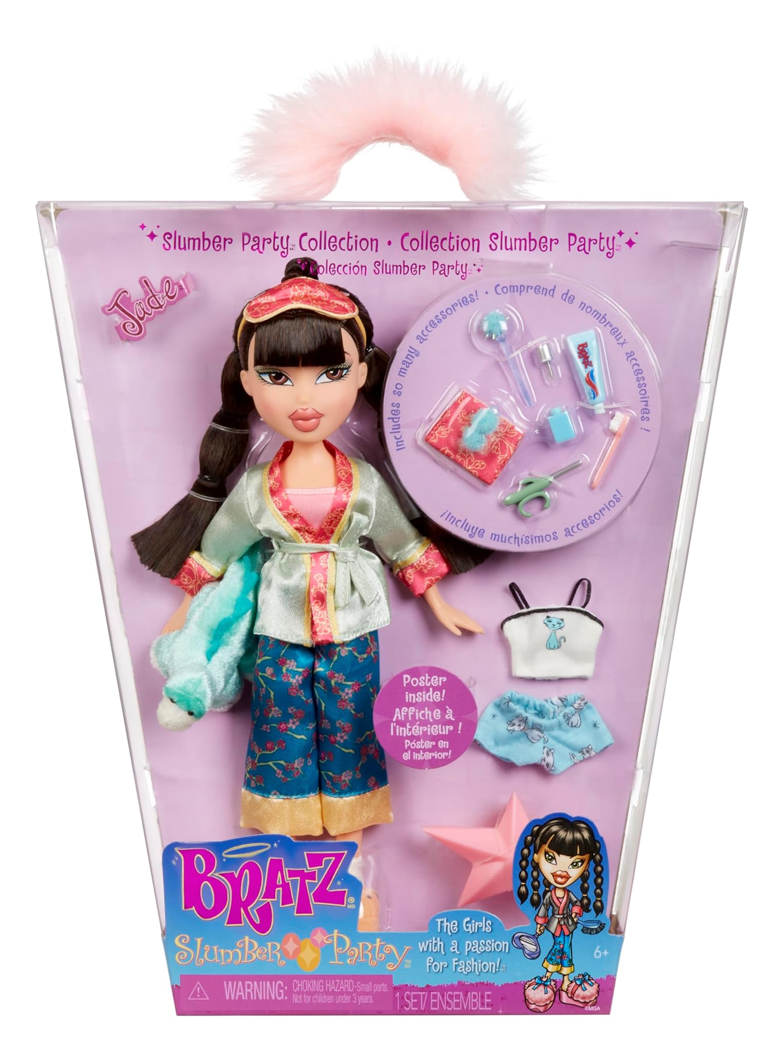 Bratz Slumber Party - Bambola alla Moda Jade
