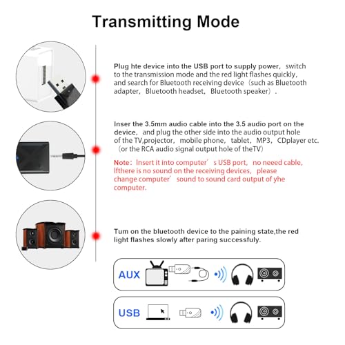 USB Ricevitore/Trasmettitore Bluetooth 5.0 - immagine 4