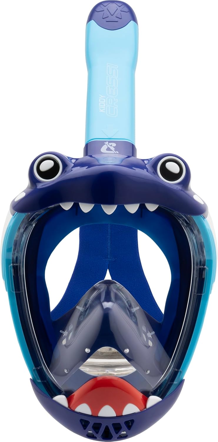 Cressi Kiddy Kids - Maschera Integrale CO2 Sicuro - immagine 2