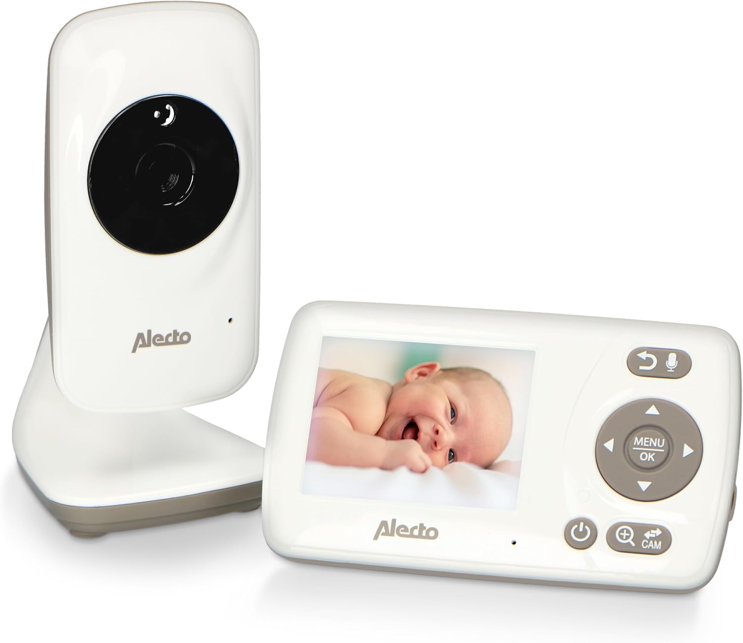 Alecto DVM-71 Video Baby Monitor 2.4'' - immagine 1
