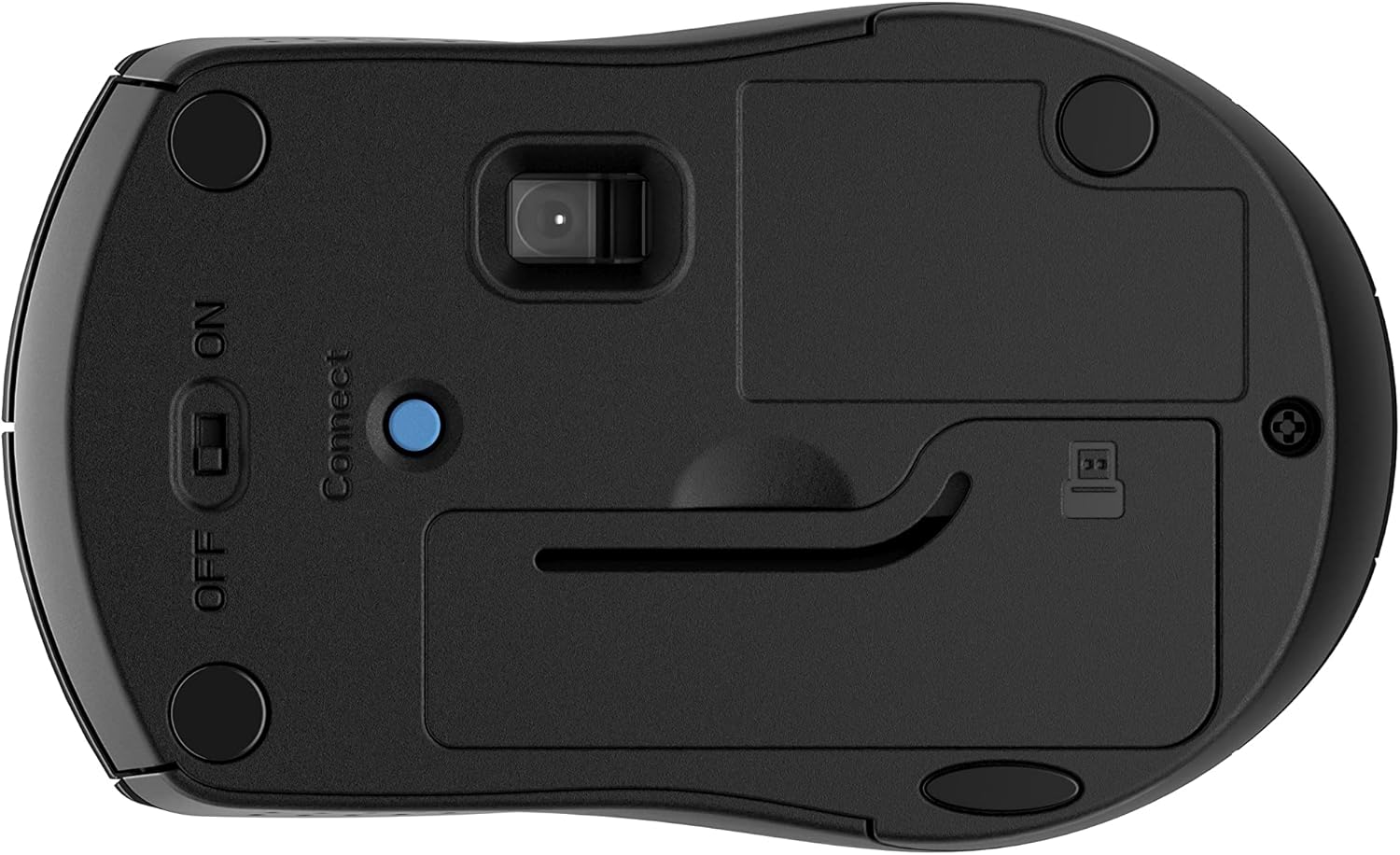 Hp 220 Mouse Wireless Ottico 1300 DPI, Nero - immagine 8