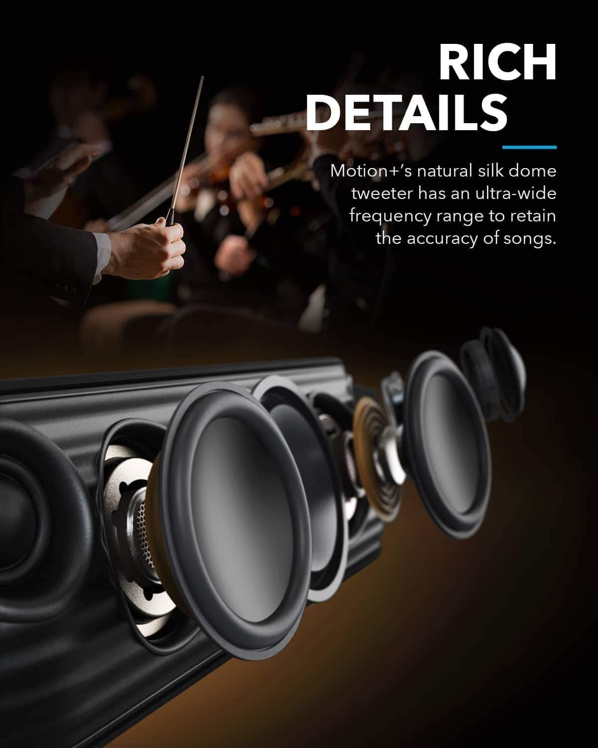 Soundcore Motion+ Cassa Bluetooth Portatile 30W - immagine 3