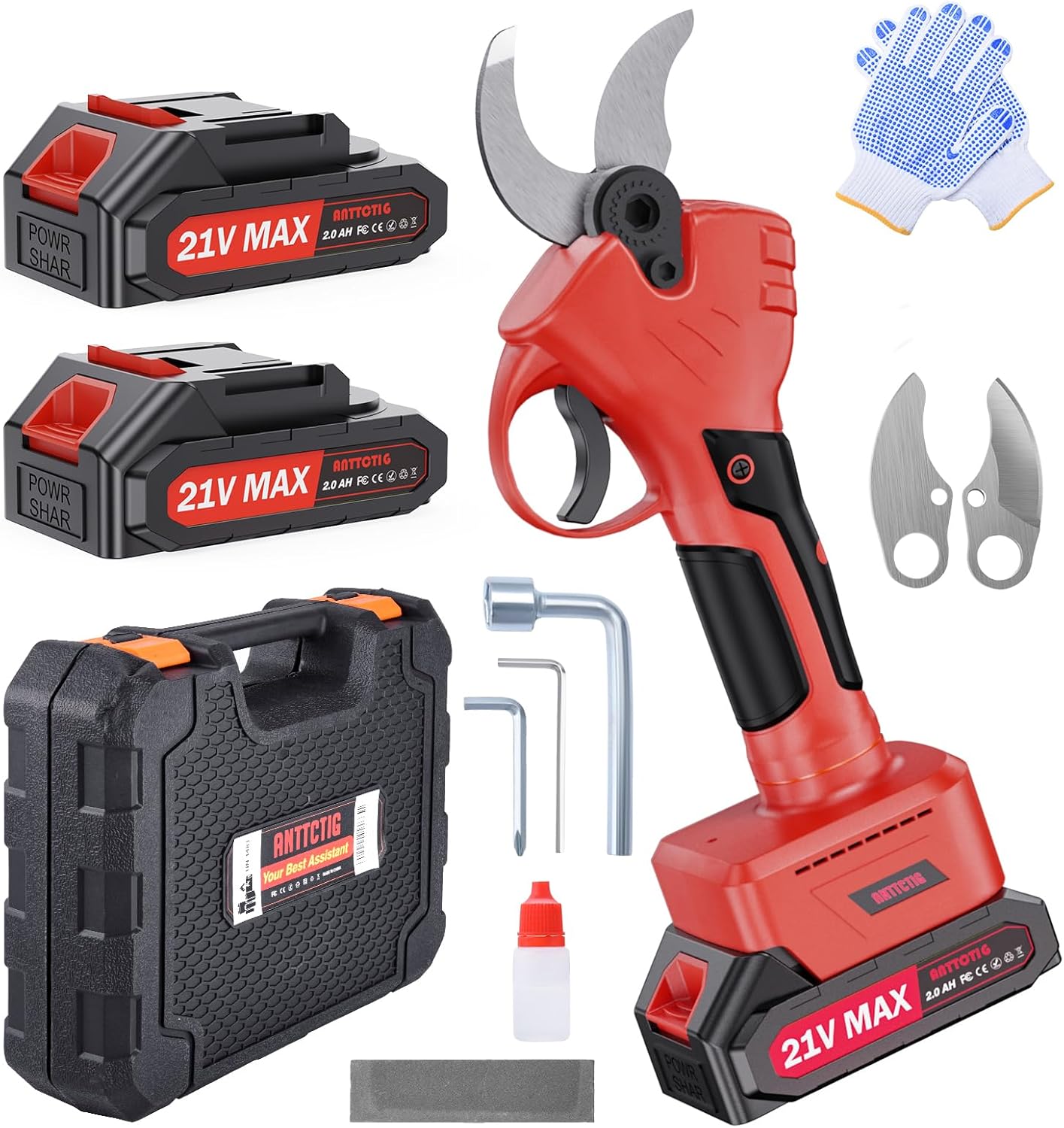 Xiazir Forbici Potatura a Batteria 40mm - immagine 1