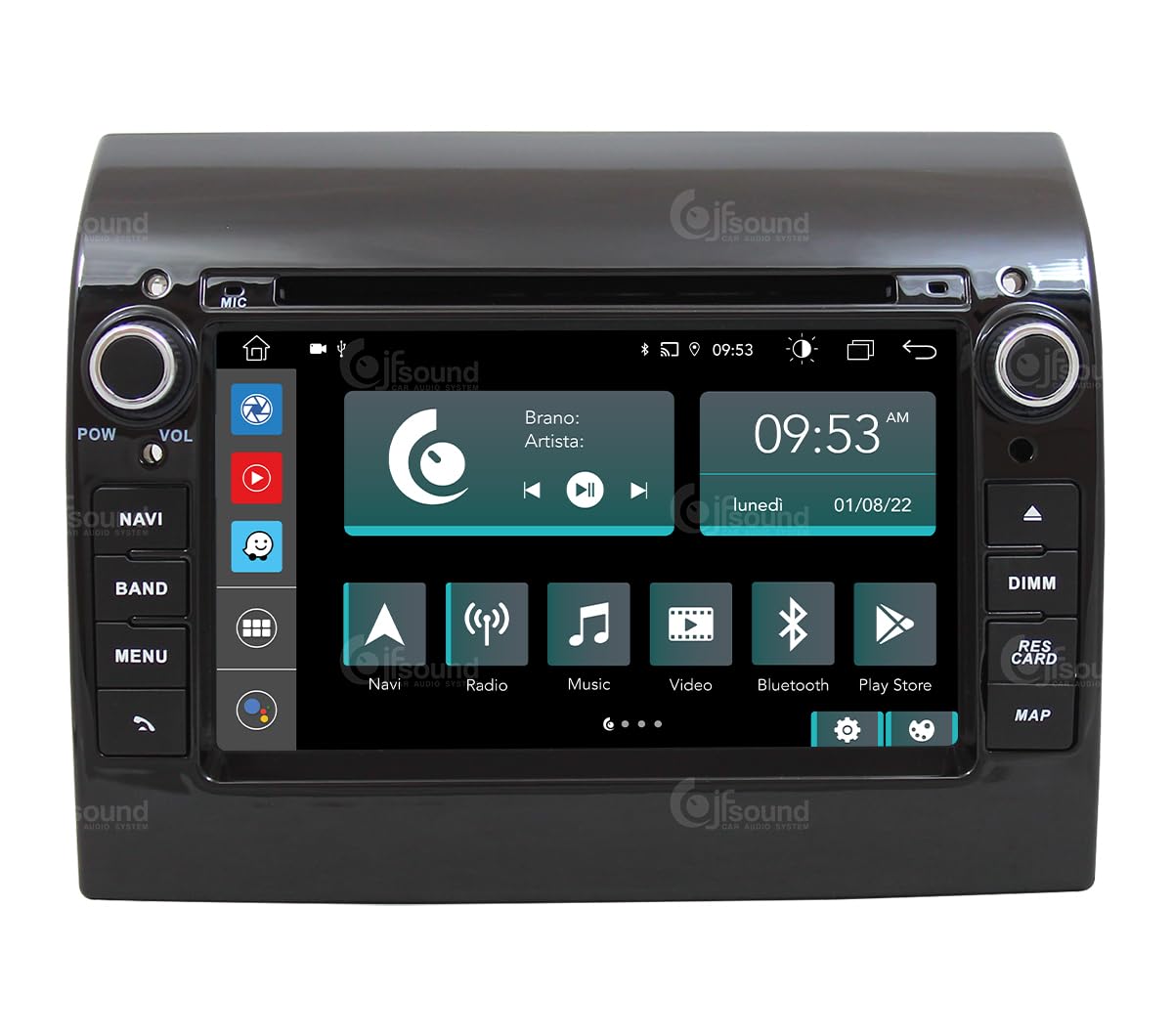 JF Sound X9C - Autoradio Custom Fit per Fiat Ducato 290 VP1