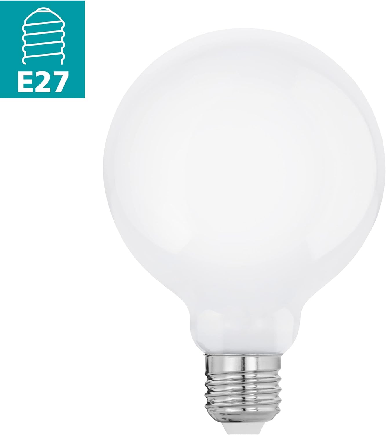 Eglo E27 LED Lampadina Globo Opalina 9W G95 - immagine 2