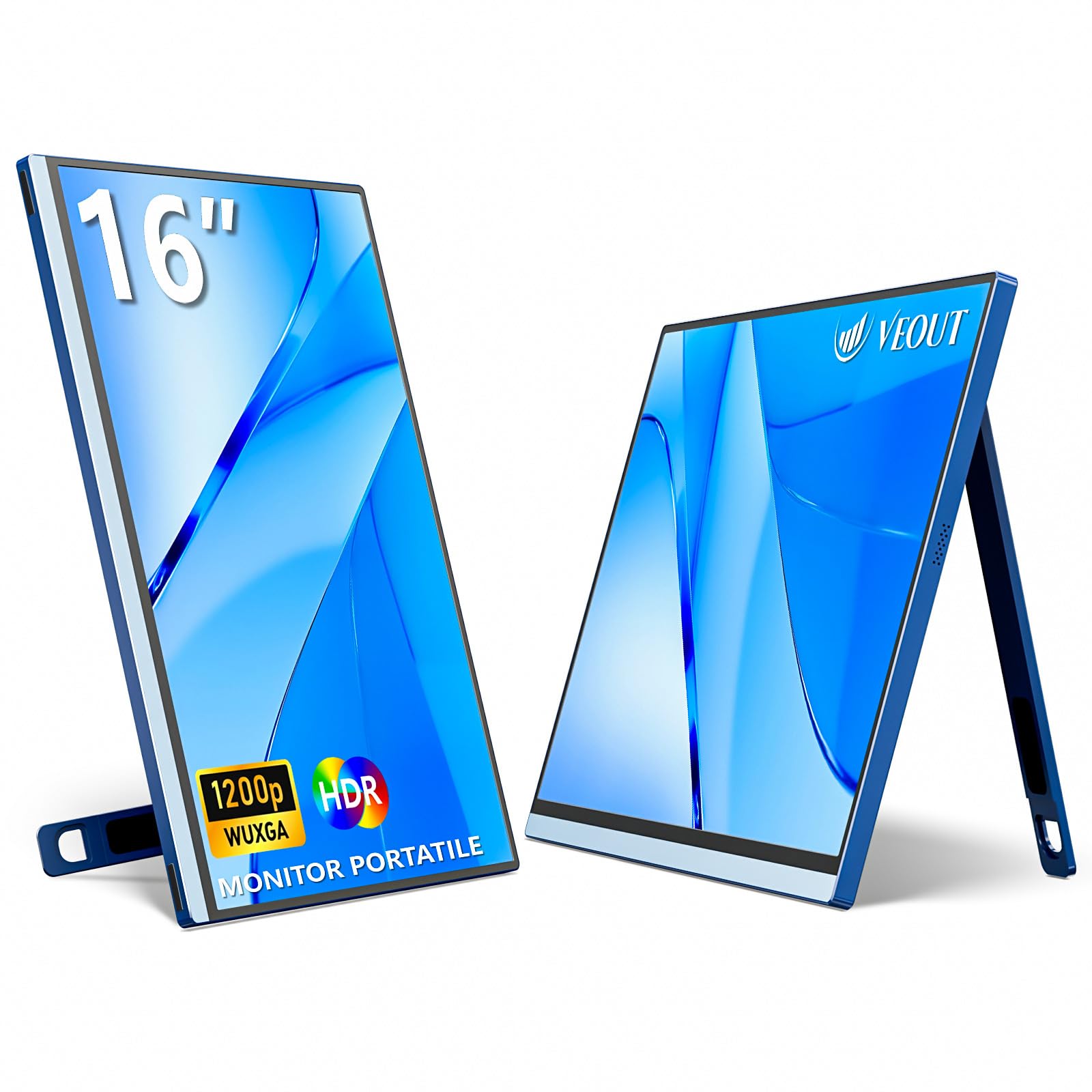 Monitor Portatile IPS 16" 1920x1200P