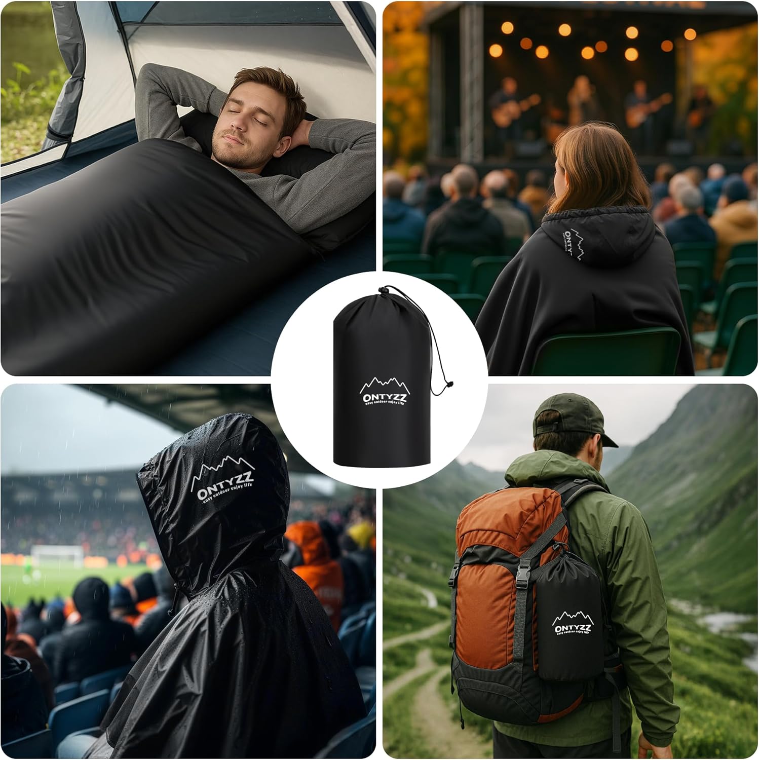 Ontyzz Coperta Termica Campeggio 150x200cm - immagine 3