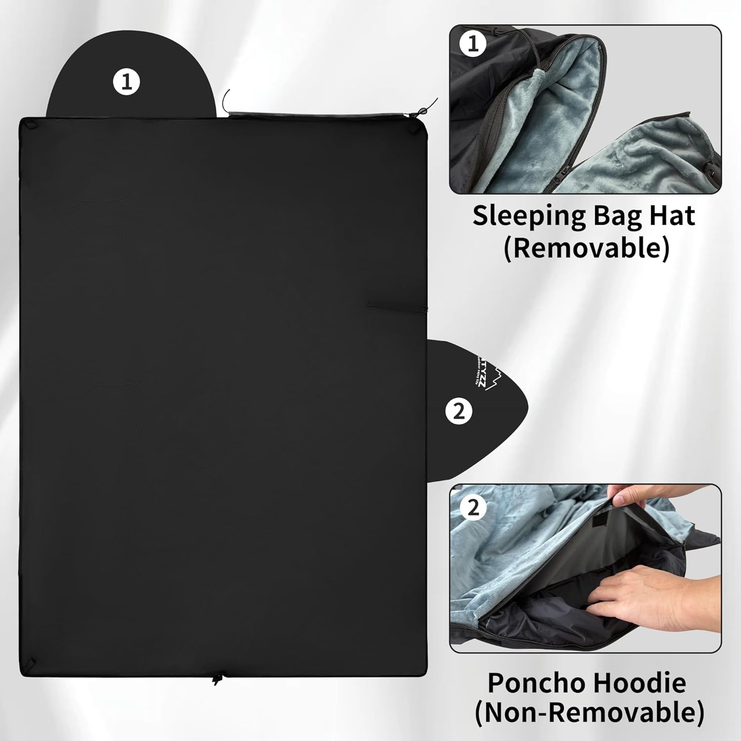 Ontyzz Coperta Termica Campeggio 150x200cm - immagine 4