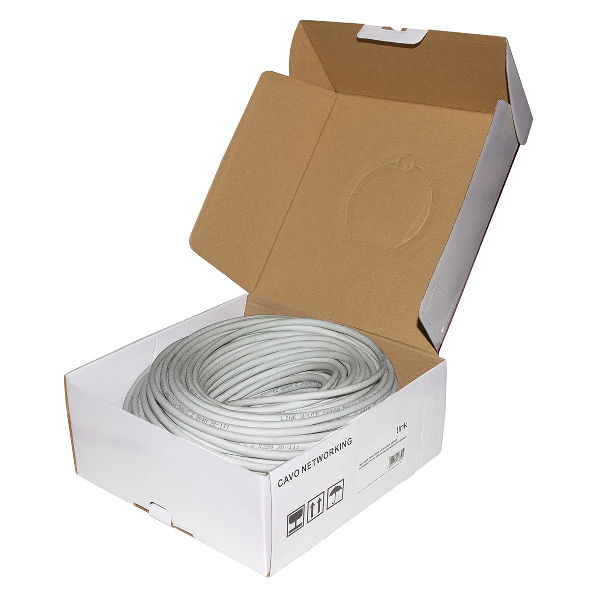 Connetto - Cavo Rete Cat 6a UTP AWG24 100m, Grigio