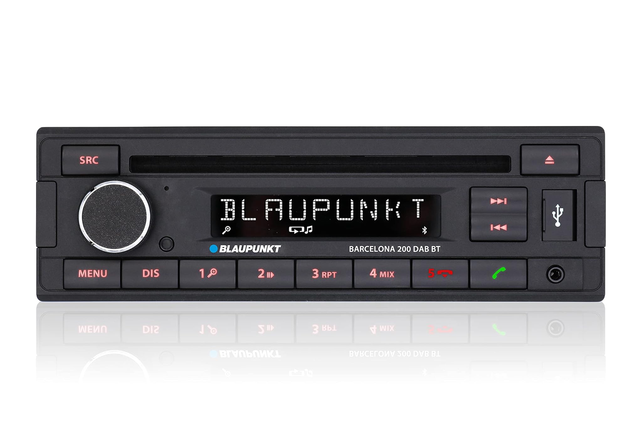 Blaupunkt Barcelona 200 Dab BT Autoradio Bluetooth®-Auricolare, Dab+ Tuner