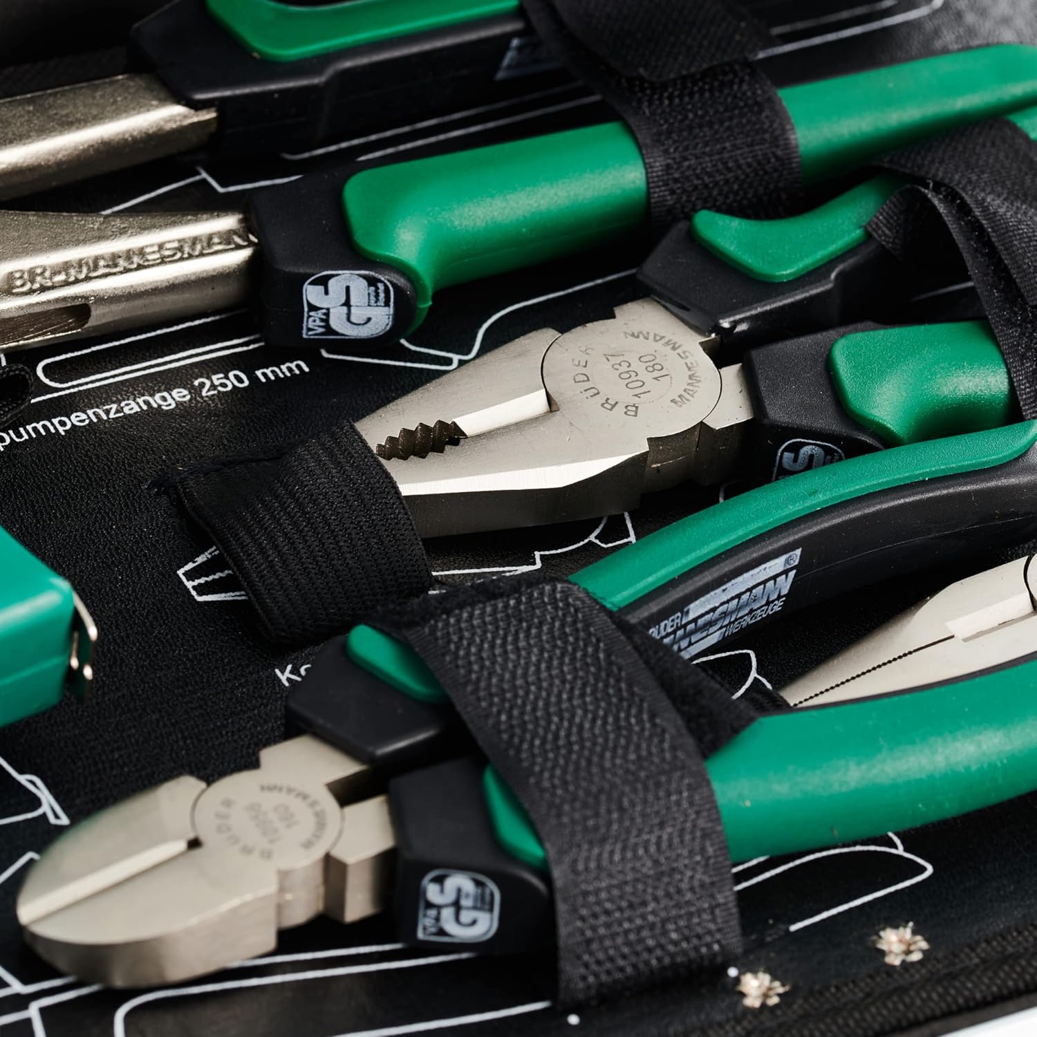 Brüder Mannesmann Tools Set Tool Box, 1 Piece, M29067 - immagine 6