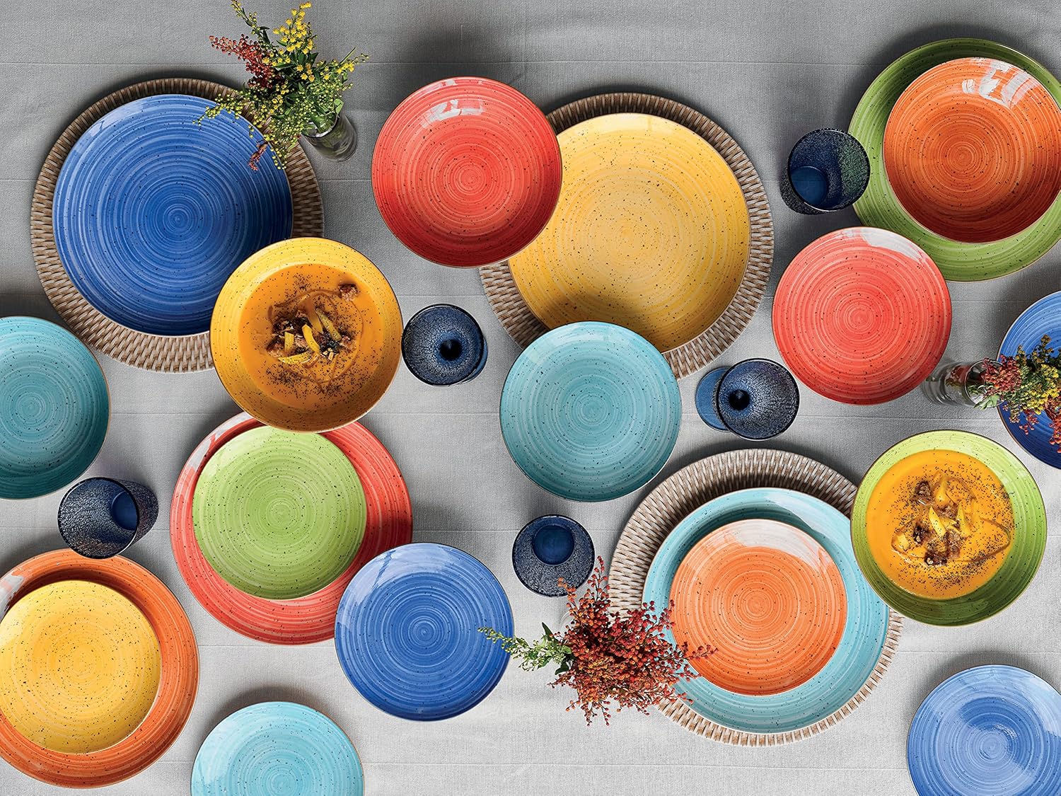 Tognana Kaleido - Servizio Piatti 18 Pezzi per 6 Persone - immagine 3