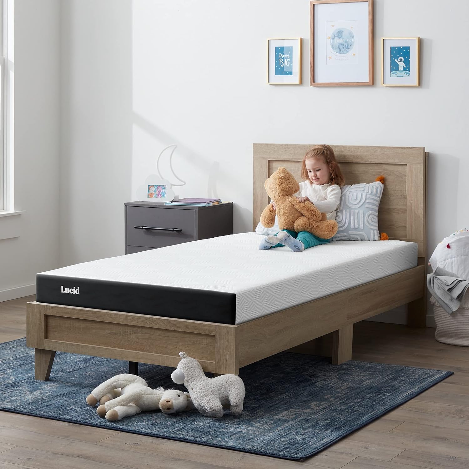 Lucid Materasso Memory Foam Rigido 160x200cm, 13cm - immagine 4