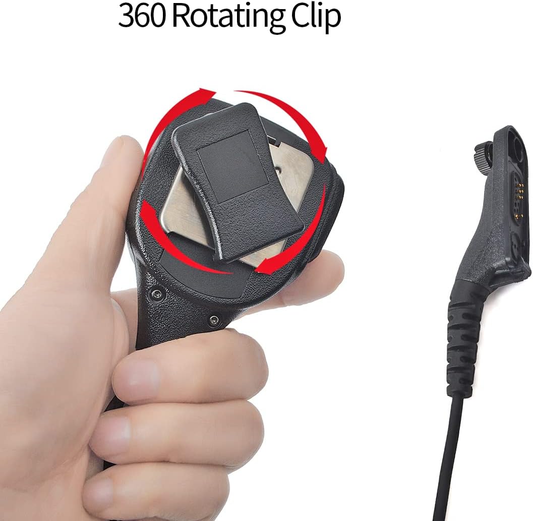 Hys Microfono Altoparlante Spalla Multi-Pin Walkie Talkie - immagine 4